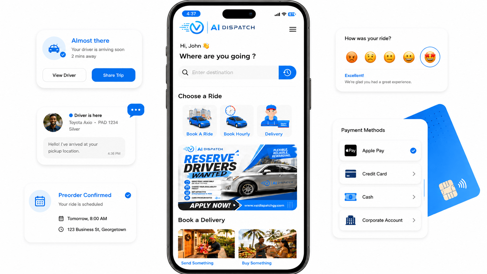 Passenger app