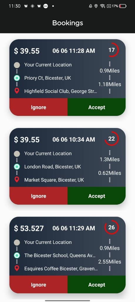 Driver App