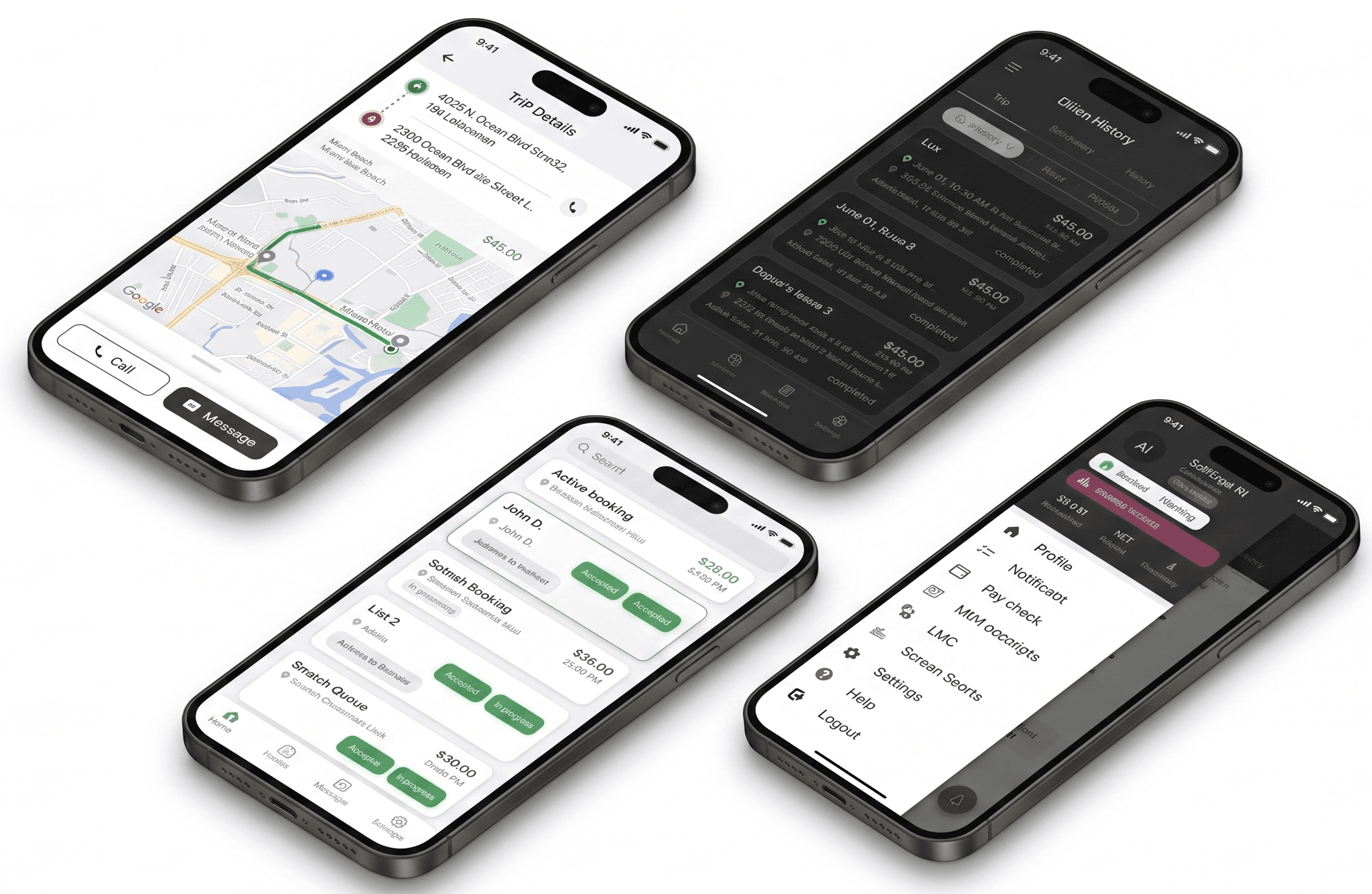 Driver App preview