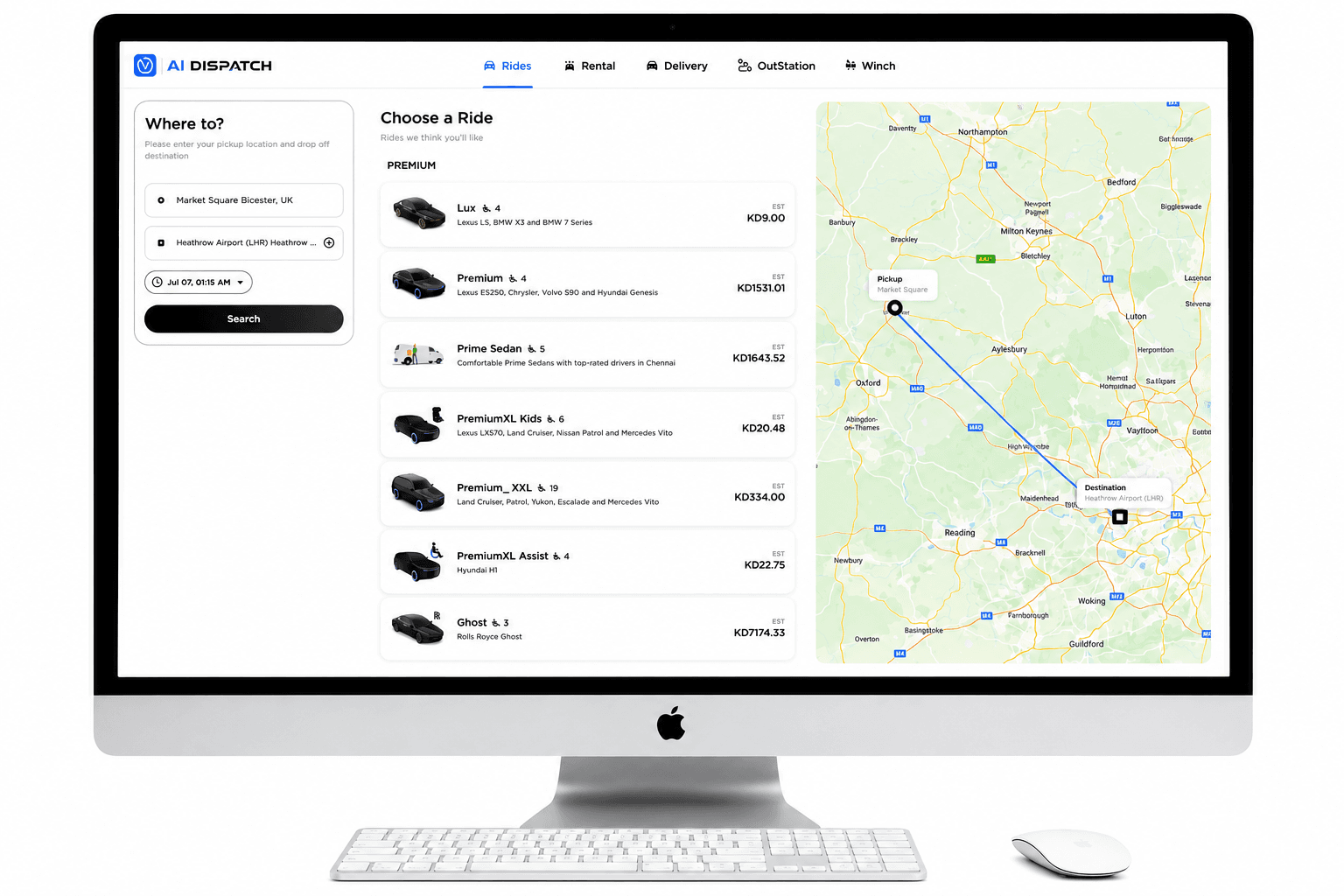 Web App preview